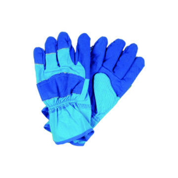 Kid′s Cotton Garden Glove Different Color for Palm& Back